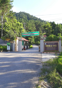 Tam Dao National Park gate